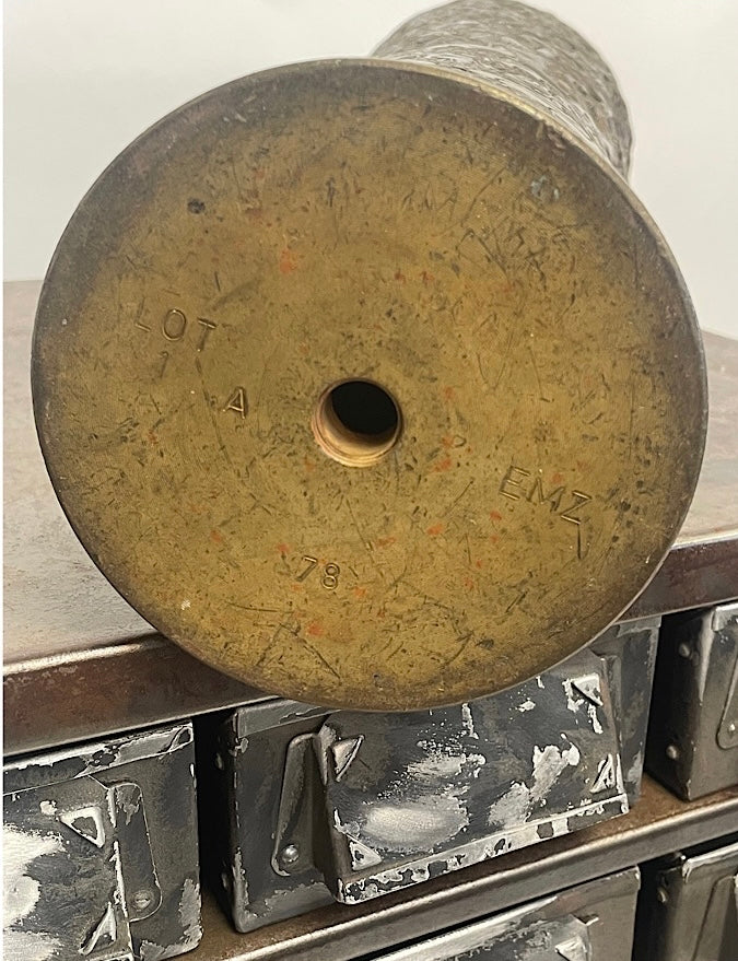 Incredible Trench Art Artillery Shell
