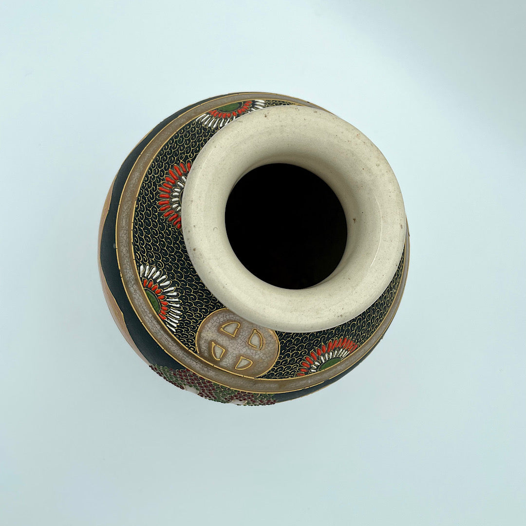 Antique Japanese Satsuma Vase